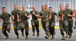 Troops Run